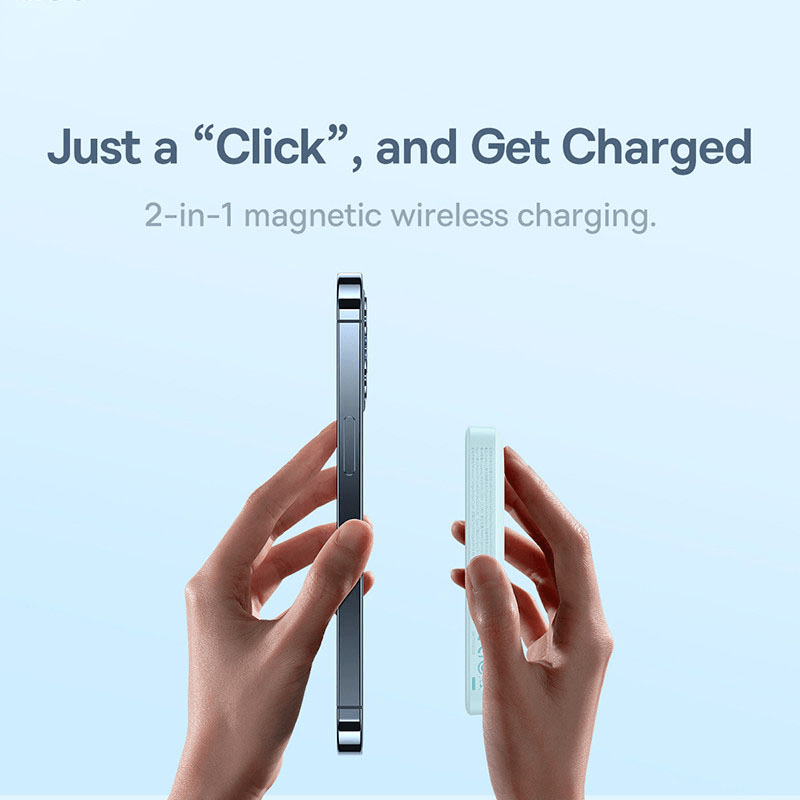 Baseus Magnetic Bank 20W: Fast Charging for iPhone Series 8-14. - Sebastians shop