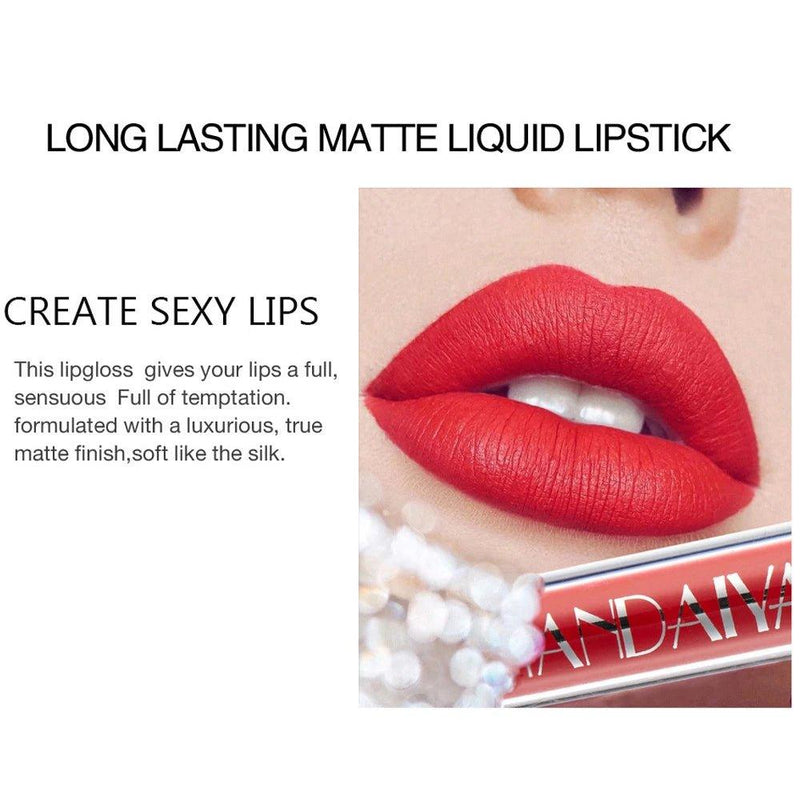Beauty and Economy: Kit 6 Units Lipstick Matte Handaiyan Glamor! - Sebastians shop
