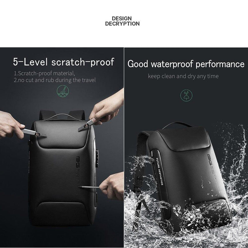 Waterproof Luxury Backpack: Style and Safety - Sebastians shop